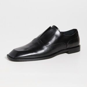 VICTORIA BECKHAM Norah Calfskin Laceless Loafers 40